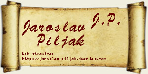 Jaroslav Piljak vizit kartica